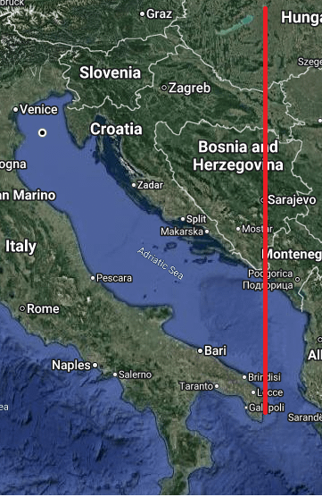 イタリアはスロベニアの最東端よりさらに東にあります。イタリアは東ヨーロッパの国であることが確認されています