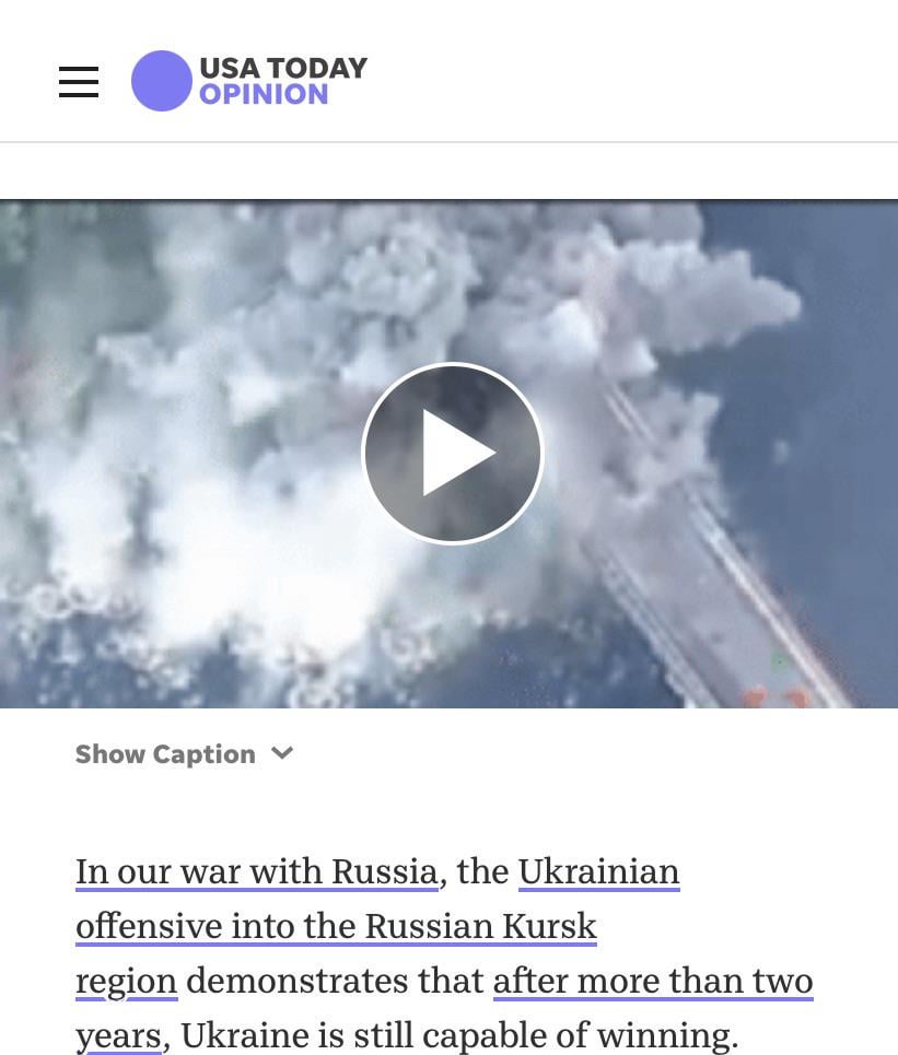 なぜアメリカのニュース記事はロシアとの戦争だと主張しているのでしょうか?