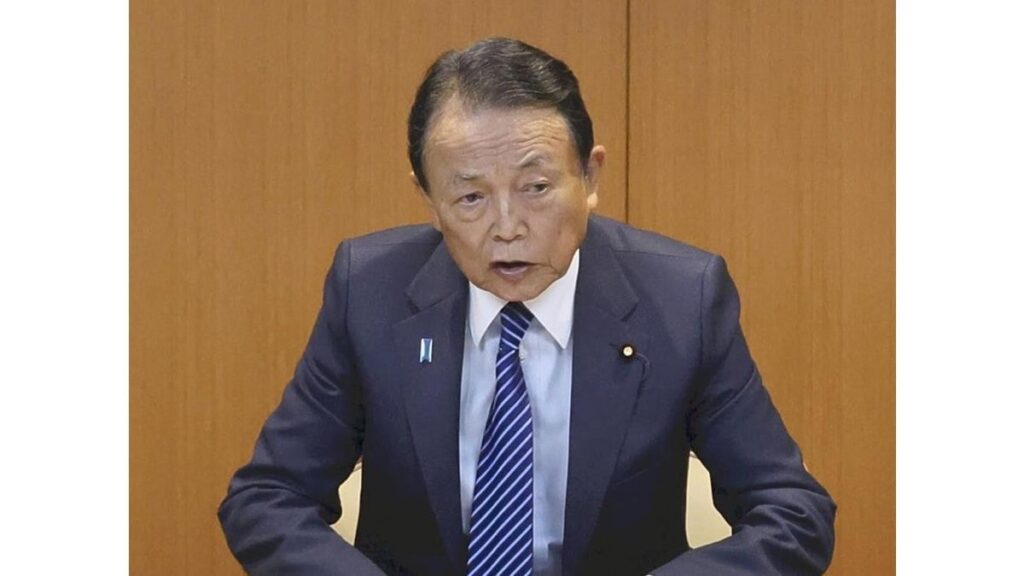 麻生派は「河野氏支持」原則で最終調整、他候補の支援も容認