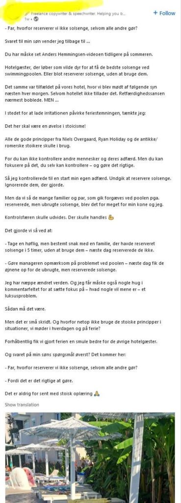 #LinkedInGalning #SåKlappedAllesammen