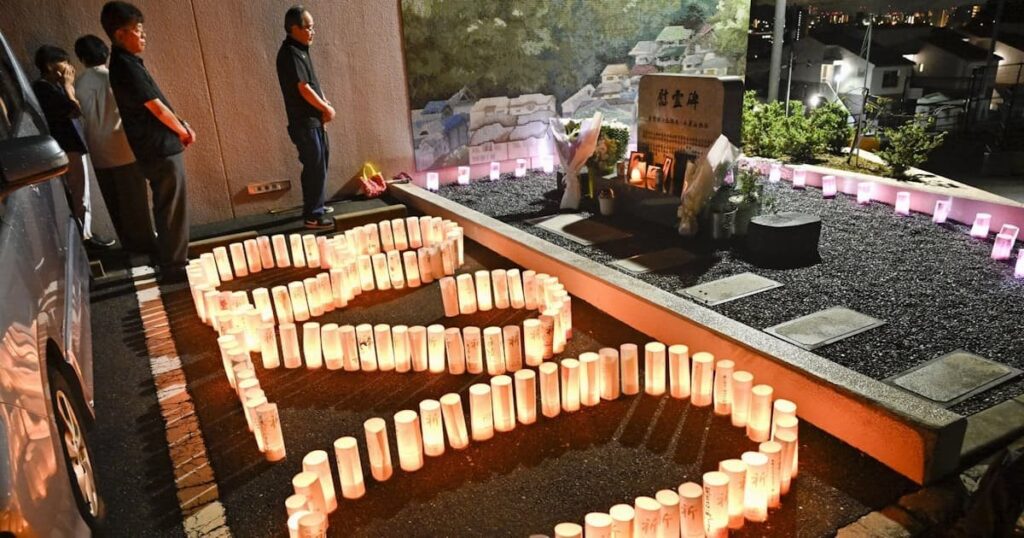 広島土砂災害から10年 「忘れない」犠牲者77人を追悼