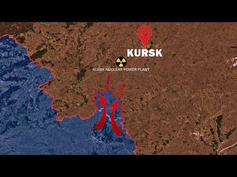 突然、ウクライナ人がロシア国境を突破し、NPPに向かって移動している