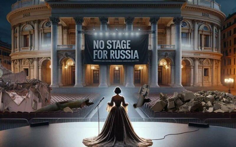 ロシアのオペラ歌手でプーチンのプロパガンダ担当でもあるA・ネトレプコがローマ歌劇場に招待された。彼女は国際舞台におけるロシアの文化的影響力とプロパガンダの象徴である。ウクライナはアンナ・ネトレプコのローマ歌劇場での公演を中止するよう公式に要請した。