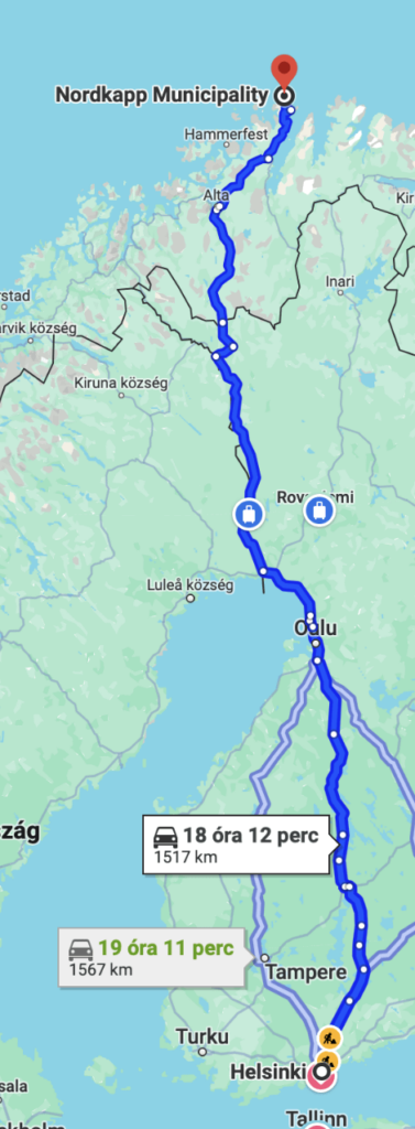 ノルドカップへの旅の途中で、フィンランドで素晴らしい場所を探しています。訪問すべき場所を誰かお勧めいただけませんか? 予定ルート (E75、E8) 沿いにあるはずですが、少し外れてもかまいません (50 km 程度なら大丈夫です)。これまでに見つけたのは、ヨウルプキンと北極圏の標識だけです。