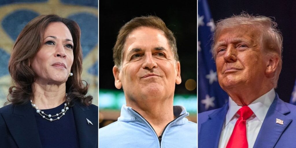 マーク・キューバンはハリスの経済提案を称賛し、トランプの経済政策には多くの疑問を抱いている。