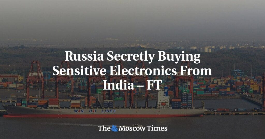 ロシア、インドから機密電子機器を秘密裏に購入