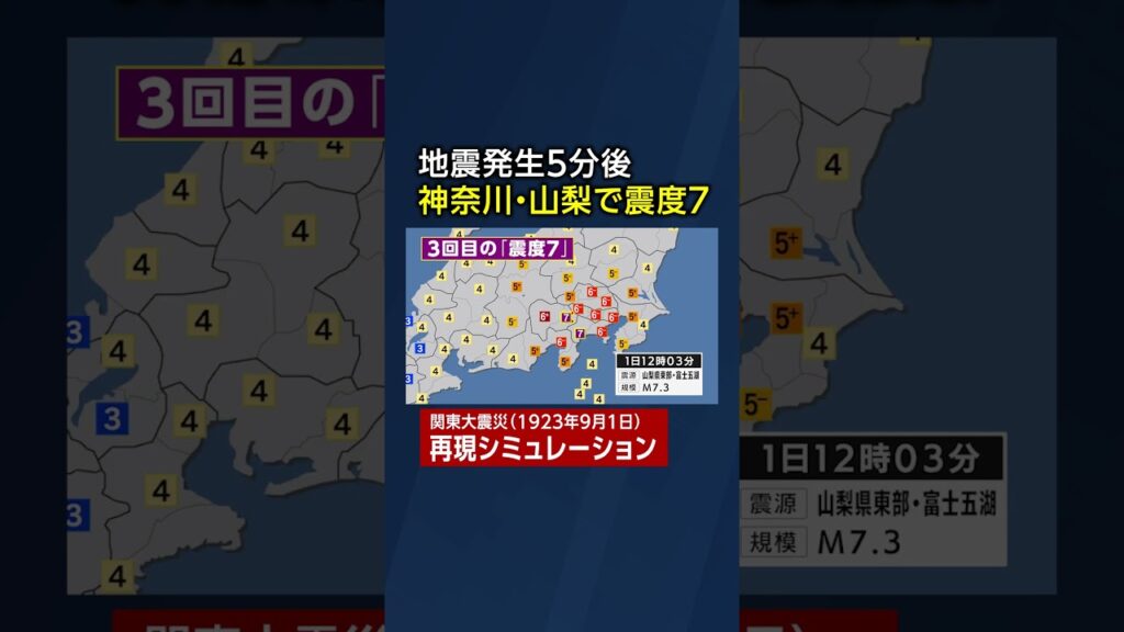 【再現】関東大震災が発生したら...