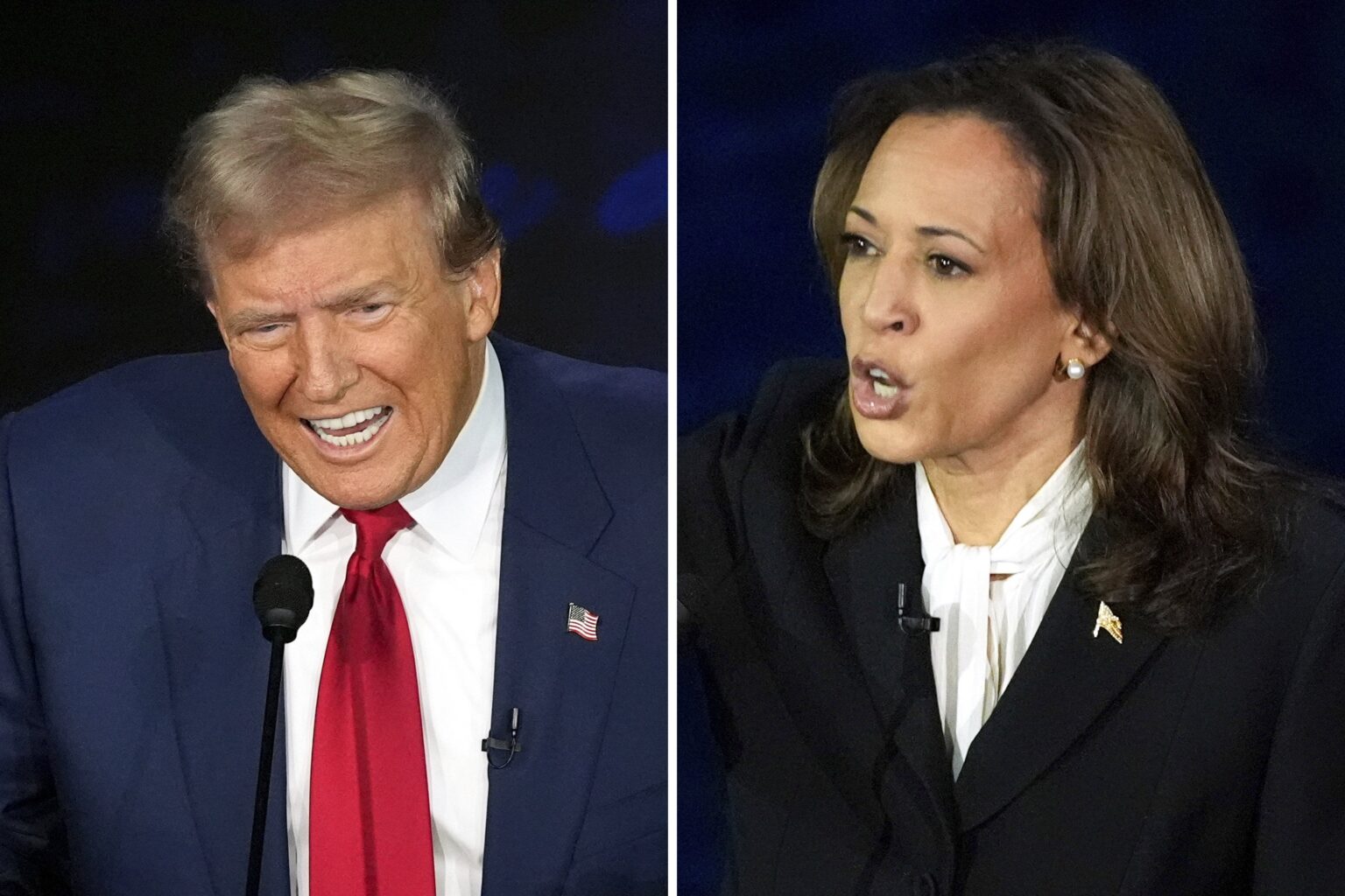 討論会後初の世論調査でカマラ・ハリス氏がリード