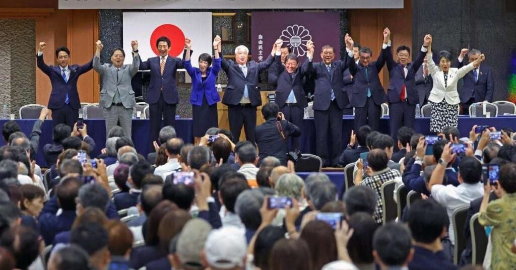 真偽不明の党員世論調査、ニュースサイトで出回る 「実施していない」自民が否定 世論操作の可能性も