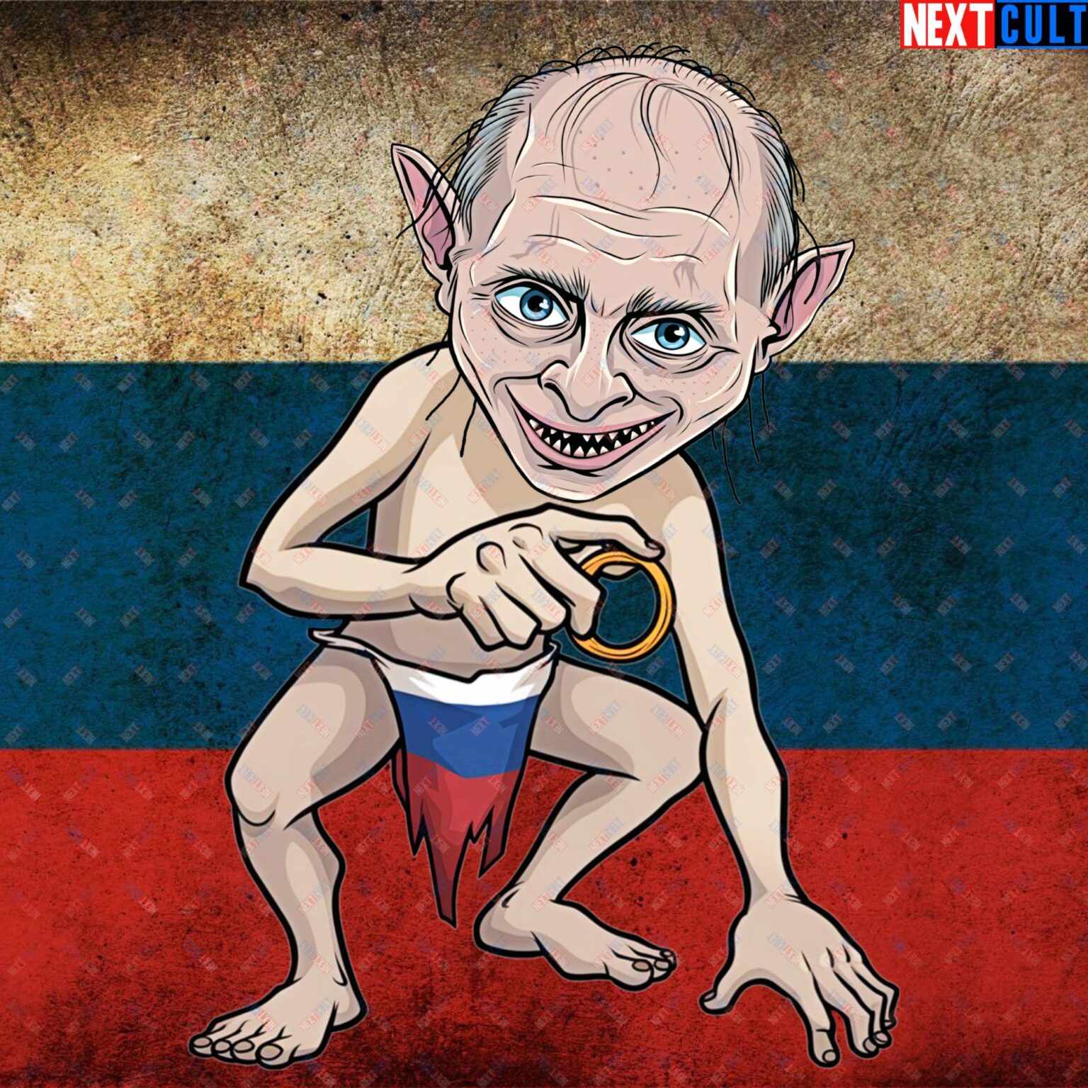 ゴラム・プーチンは自分のものではないものにしがみついている