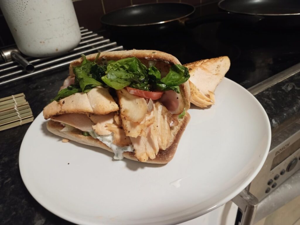 ノルウェー風サンドイッチを作りました