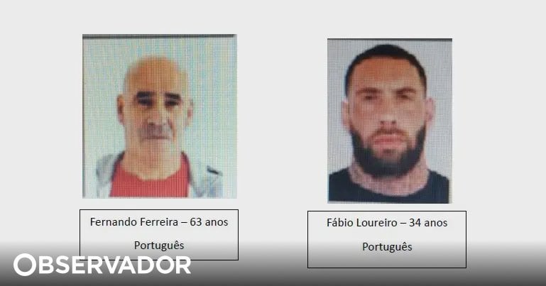 ヴェイル・デ・ジュデウス刑務所で5人の受刑者が階段を通って逃走する。治安部隊が警戒中
