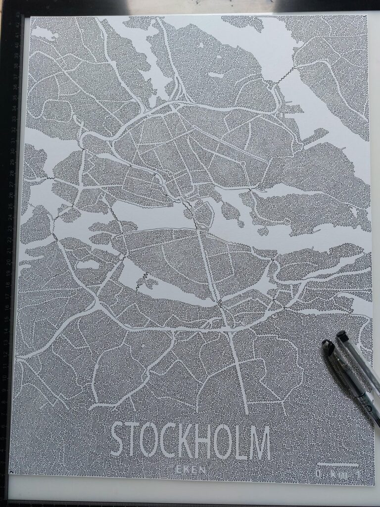 ストックホルム市と一行