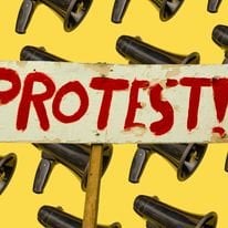 法の支配と汚職に対する抗議