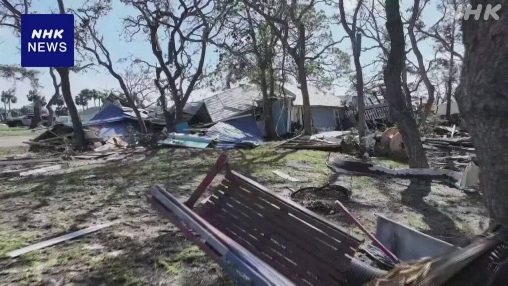 米南部 ハリケーンで洪水や土砂崩れ 少なくとも43人死亡