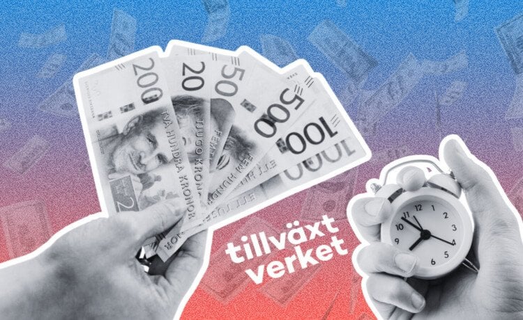 スウェーデン成長庁は 38 秒で 5,000 万ドルを配布