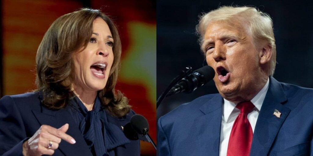 大富豪の過半数が11月にトランプ氏ではなくハリス氏に投票する予定