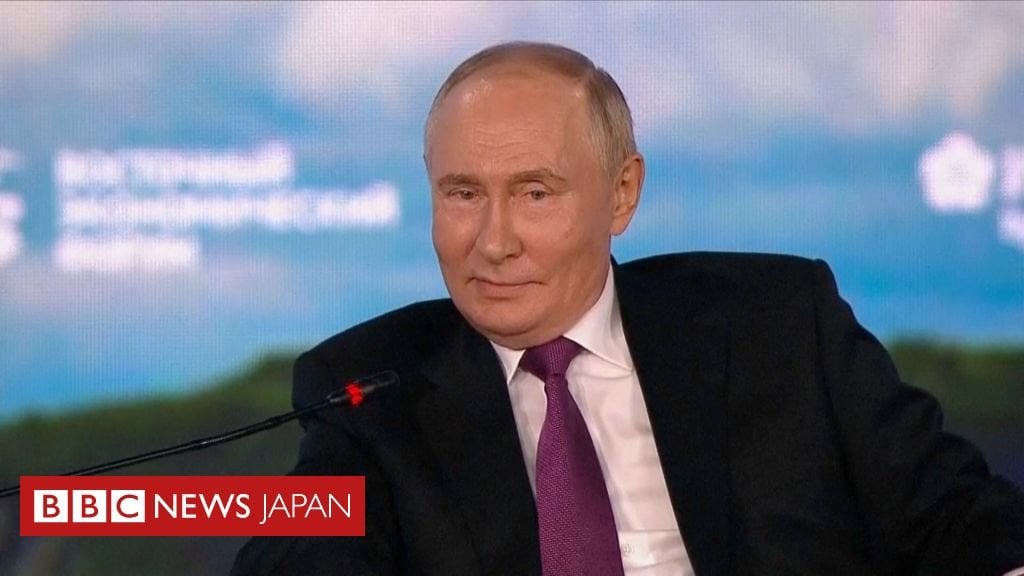 プーチン氏、笑みを浮かべながら「ハリス氏を支持する」と 誰を選ぶのかは「米国民の選択」とも