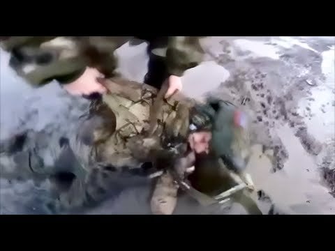 ウクライナのドローン攻撃を捉えたロシア兵のボディカメラ映像