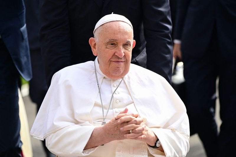 ローマ教皇、トランプ氏とハリス氏を批判　大統領選は「よりましな悪」の選択