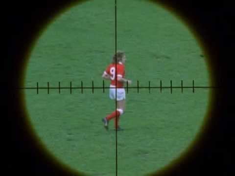 Skytten (1977) のシーン - このシーンがどのように撮影されたかに関する情報はありますか? 実際のゲームの途中でしたか?