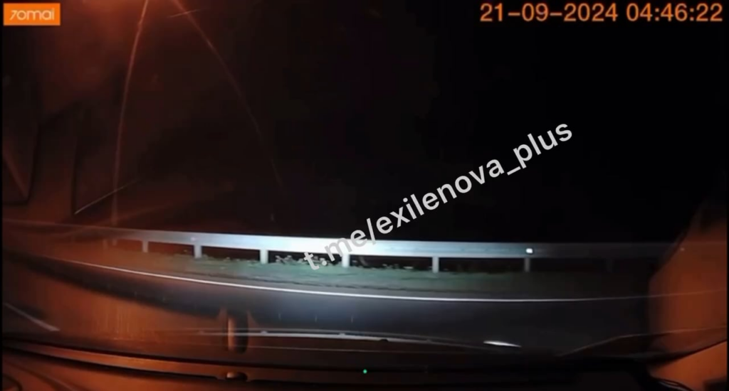 昨夜ロシアのチホレツクにある弾薬倉庫で起きた爆発を映した別のビデオ