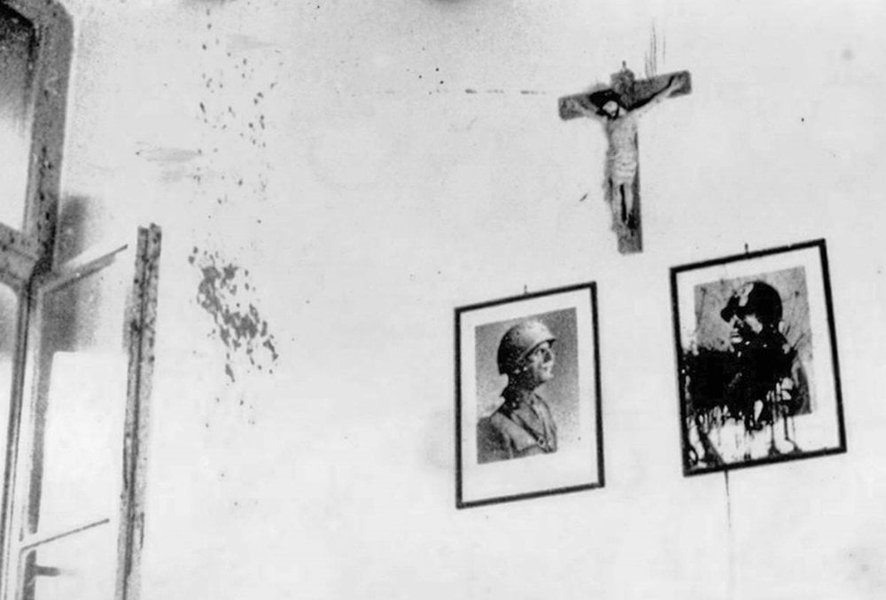 イタリア化に反対するスプリットの若者のデモ 1941 年 9 月 25 日