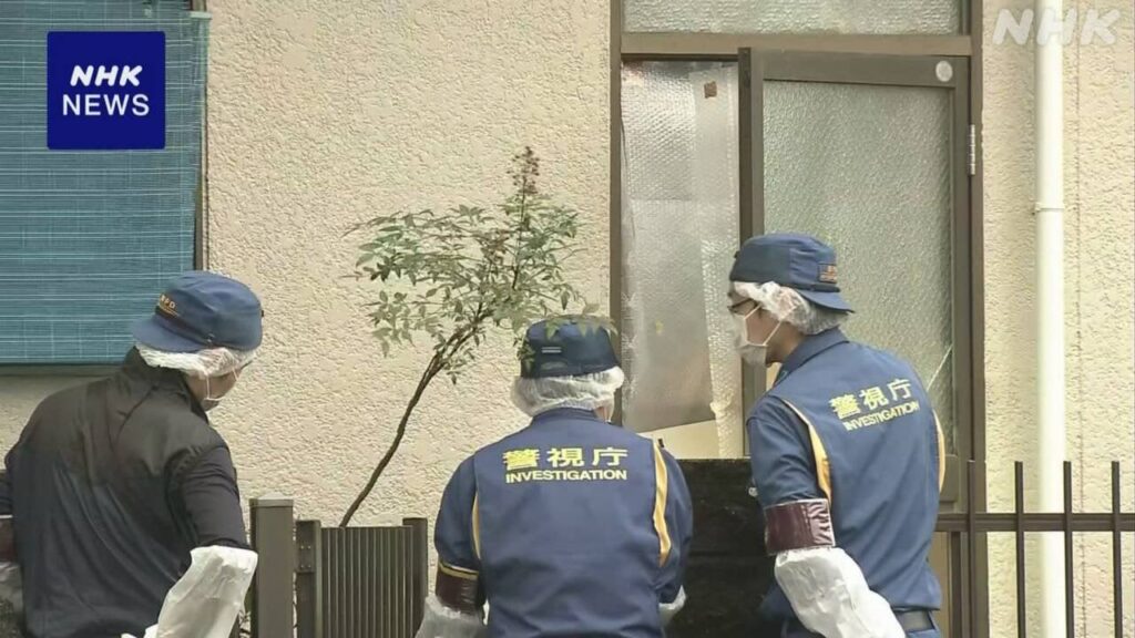 東京 国分寺 男らが住宅押し入り住人暴行 強盗傷害事件で捜査