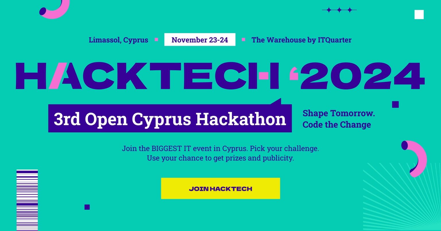 キプロス最大のテクノロジーイベント、HackTech 2024 ハッカソンに参加しましょう!