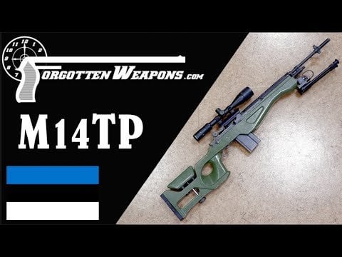 エストニアの M14 TP スナイパー「タイツァ パスク」
