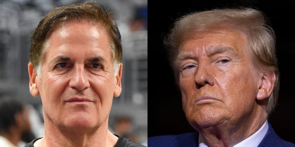 マーク・キューバンはトランプ支持者に、トランプ一家が関与していないスタートアップ企業のうち、トランプ氏が支援した企業を教えてほしいと望んでいる。