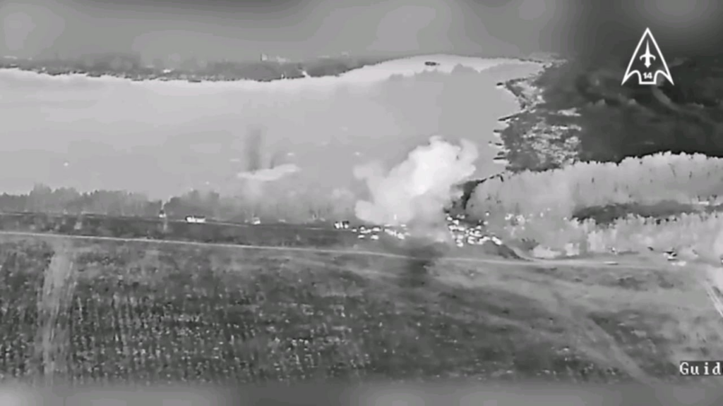 ヒマールスがドネツク地域でロシアのトラックの隊列を攻撃