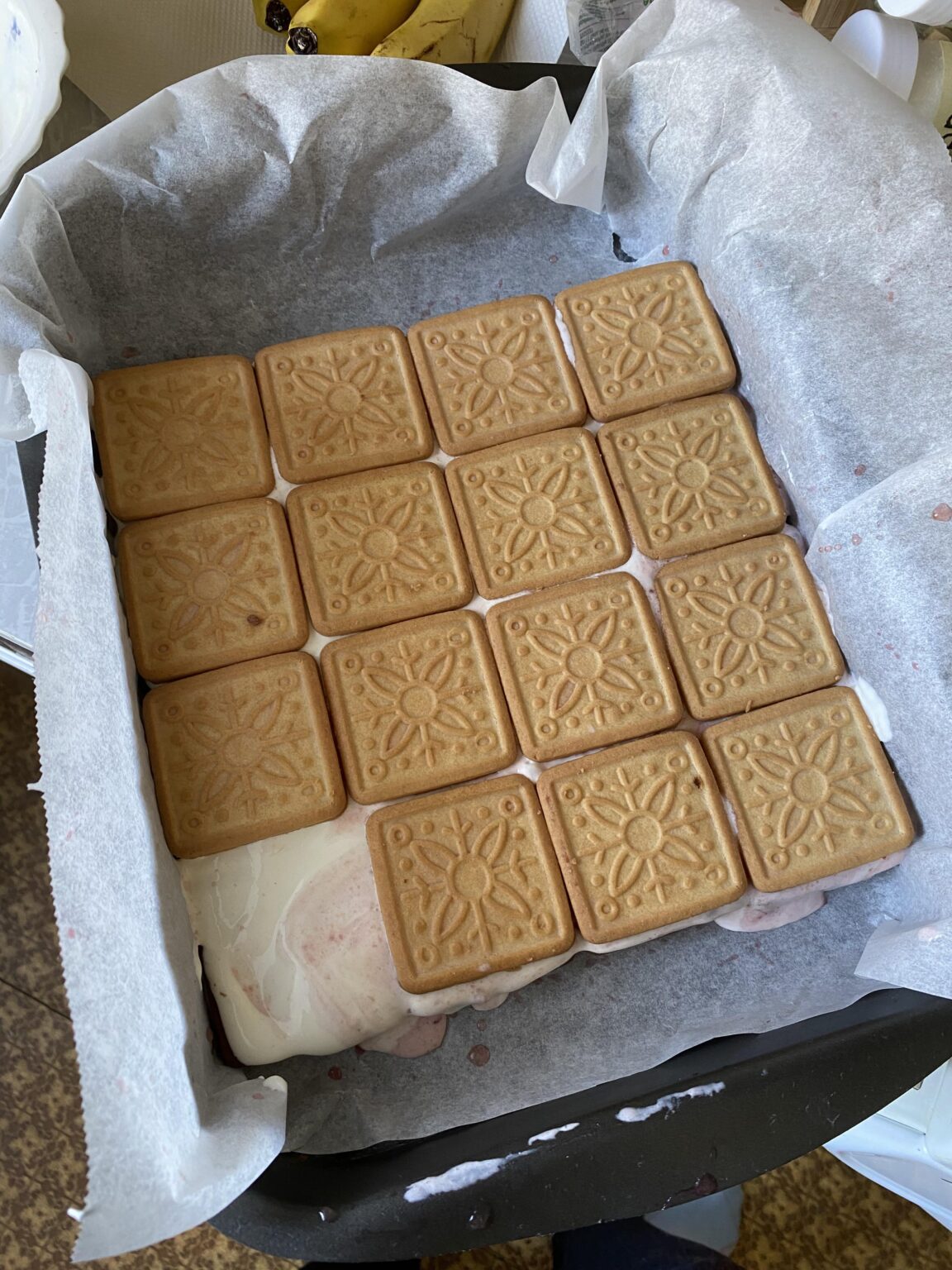 ということで、クッキーケーキを作ってみます…