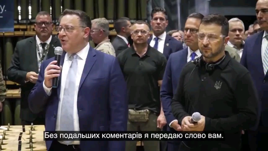 ウクライナのゼレンスキー大統領は、米国ペンシルベニア州のスクラントン陸軍弾薬工場を訪問した。