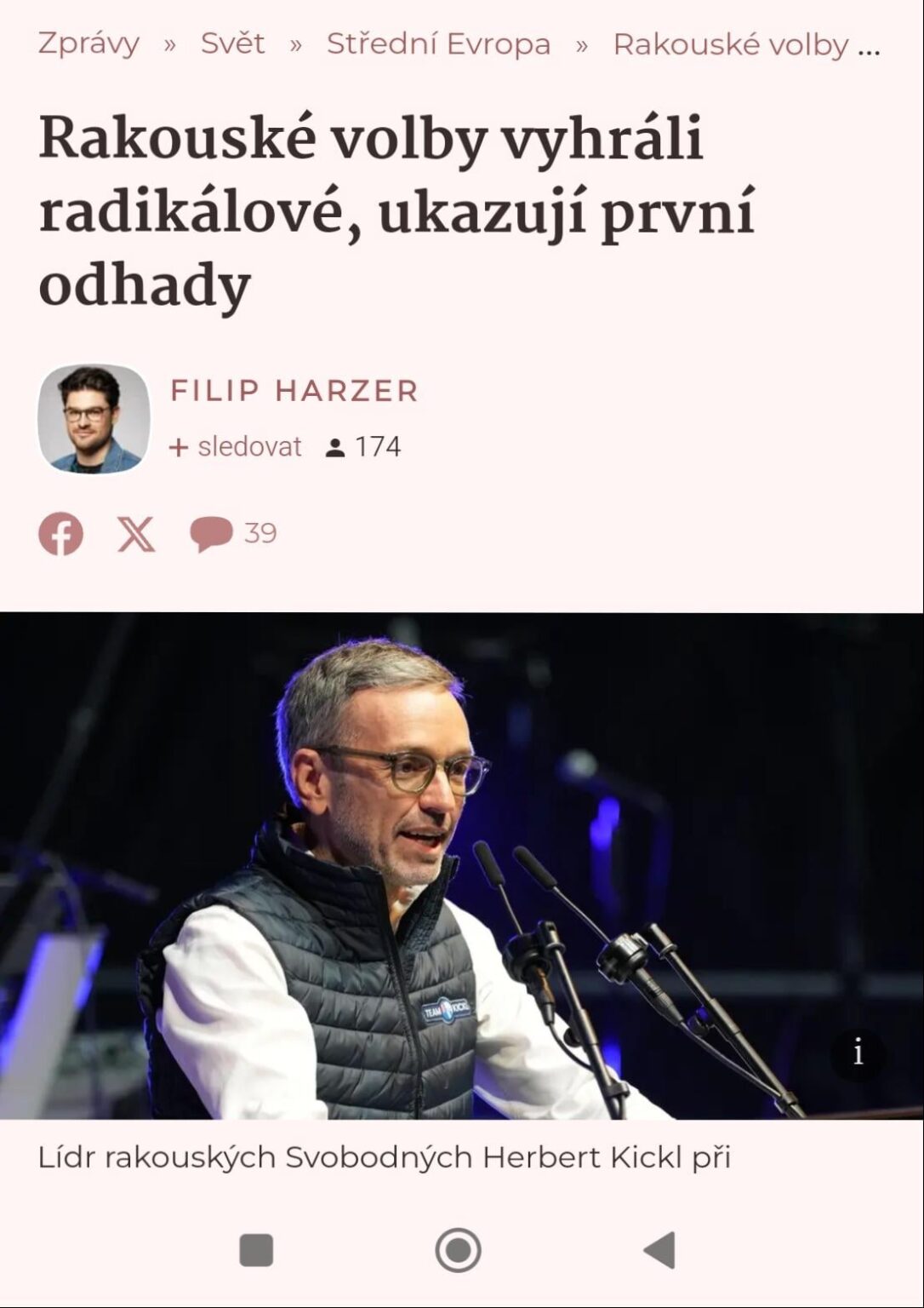 最初の推定では、右翼ポピュリスト政党 FPÖ がオーストリアの議会選挙で勝利する可能性が最も高い。与党ÖVPは3ポイント上昇