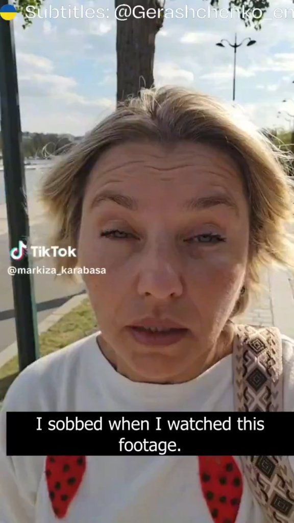 ロシア人女性は、ロシアに捕らえられたウクライナ人に対してロシア人が何をしているかを示すビデオを見て衝撃を受けた。彼女は、最近の捕虜交換から戻ってきた22歳のウクライナ人ディフェンダー、ユーリ・フルチュクに起こったことに衝撃を受けた。ユーリは拷問の後、言葉を失い、感情を失った。