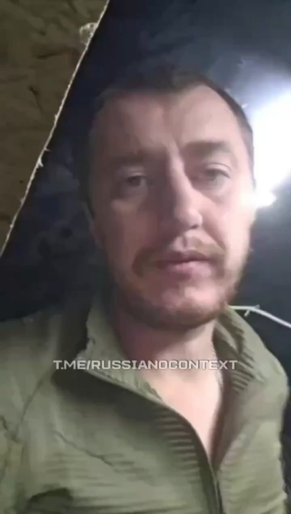 ロシアの指揮官が殺害 [zeroing] 自国の兵士の数は増加していると報じられている。兵士のビデオによると、彼の指揮官「ピジョン」が彼と他の兵士のためにこれを計画しているという。彼は、自分が姿を消しても「行方不明」とみなされないよう求めている。9月18日に録画され、現在、彼は数日間連絡を取っていない。