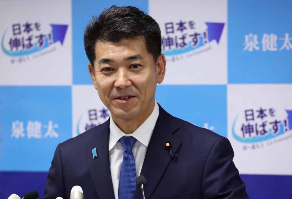 立民・泉氏が再選出馬表明 枝野、野田氏と激突へ―代表選７日告示