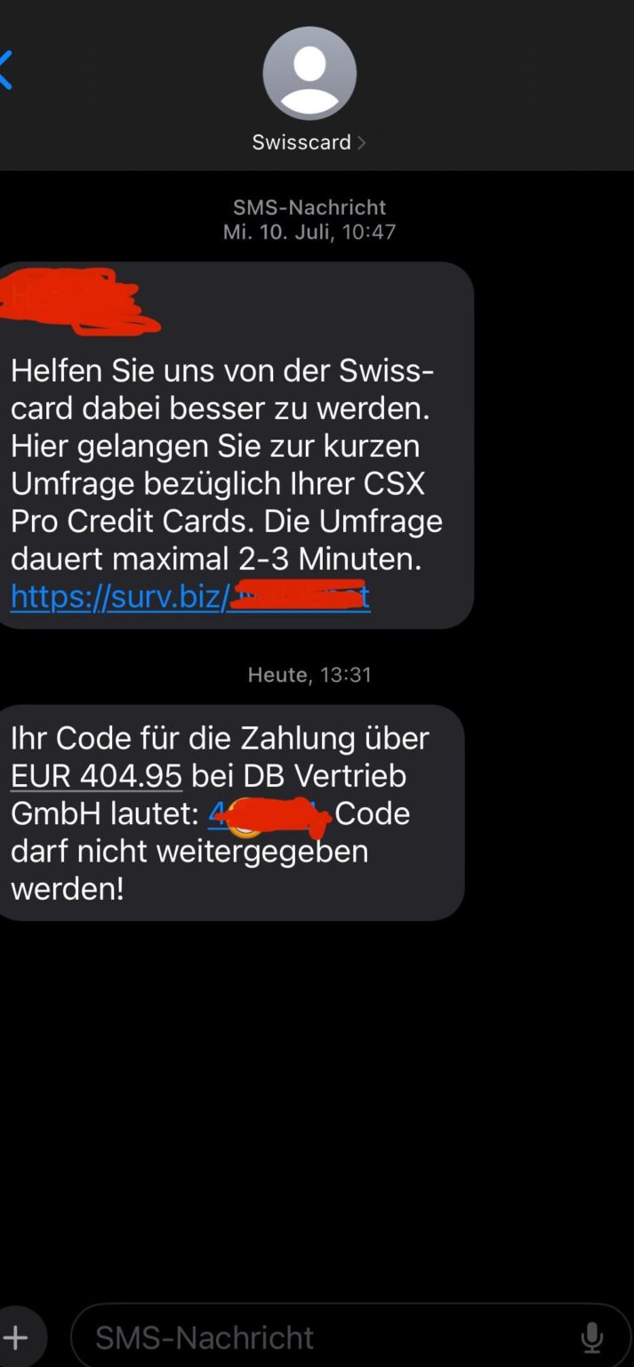 これは詐欺ですかスイスカード