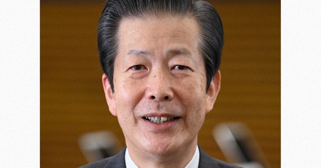 公明党、山口那津男代表交代へ　後任は石井啓一幹事長が有力