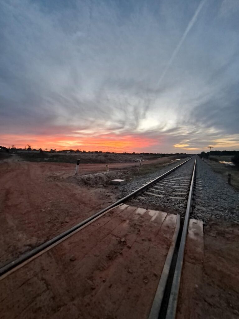 エストレマドゥーラ州の夕日
