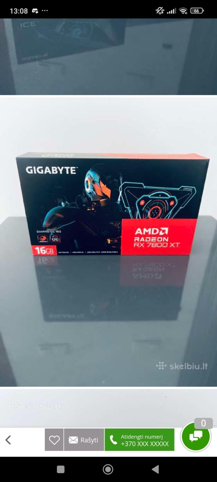 保証付きで7800xtを販売し、「Baltic guru」ストア507ストアと509に似たものを販売している人を見つけました。価格ではなく信頼性のためです。