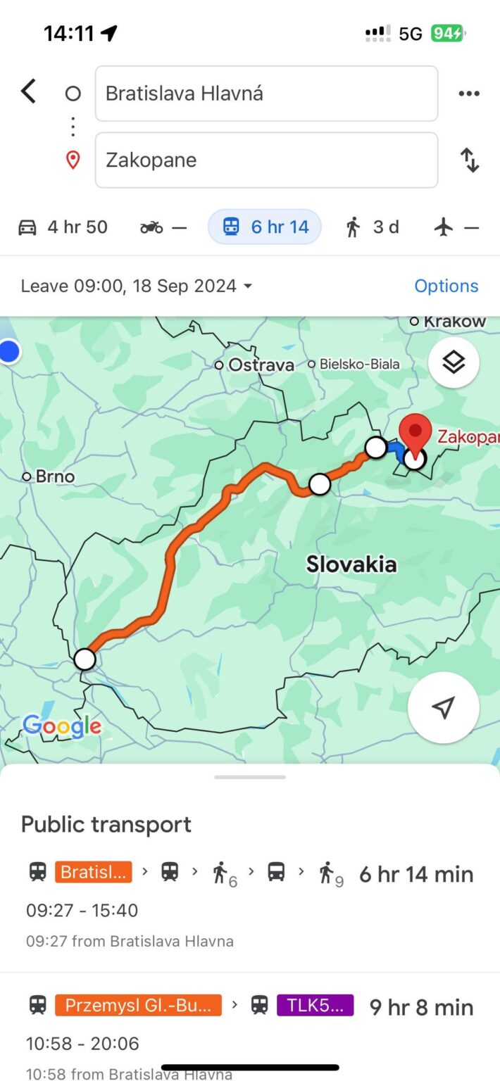 スロバキアを旅する