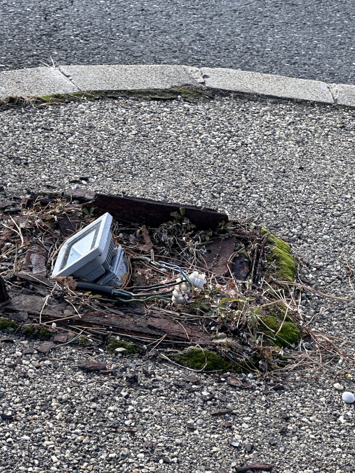 その歩道は暑いですか？