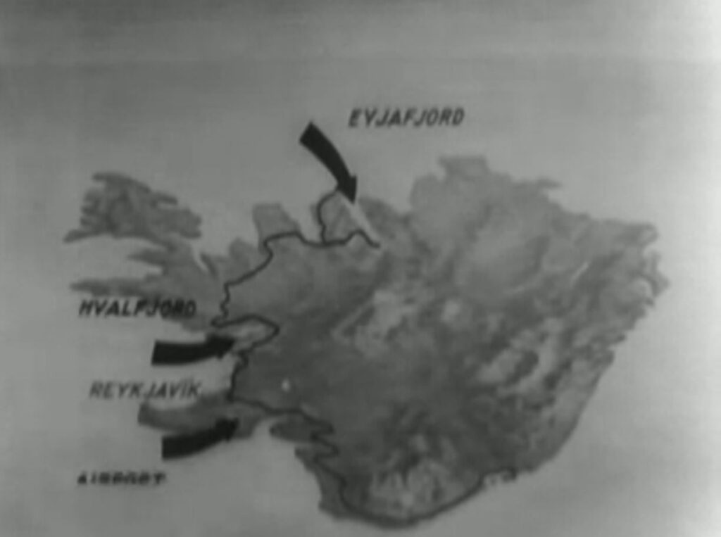 私がこれまで見た中で最悪のアイスランド地図 (1942 年)。このようなカードをもっと共有してください。
