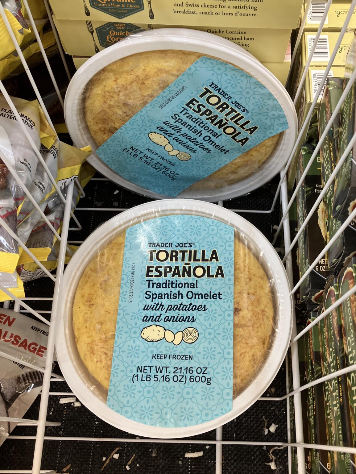 そして今はアメリカのトレーダージョーズにいます。もちろん玉ねぎも入ります