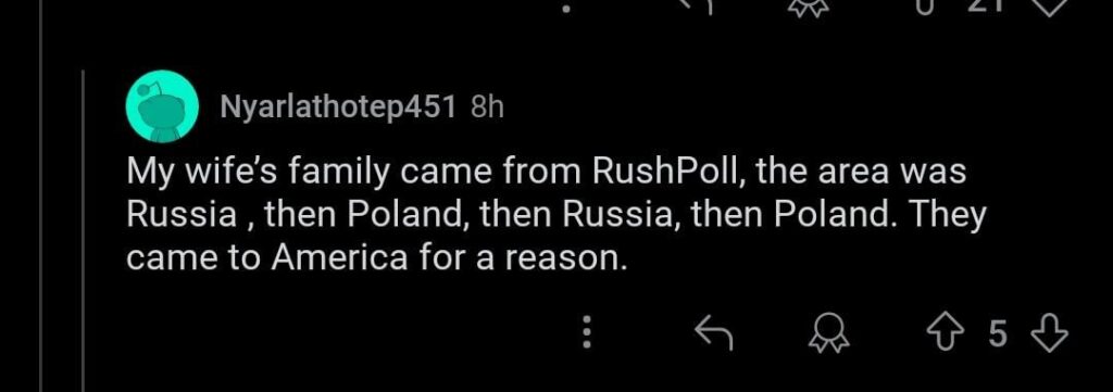 RushPoll エリアの人は他にもいますか?