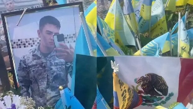 ウクライナで殺害されたメキシコ人志願兵が初めて確認された。
