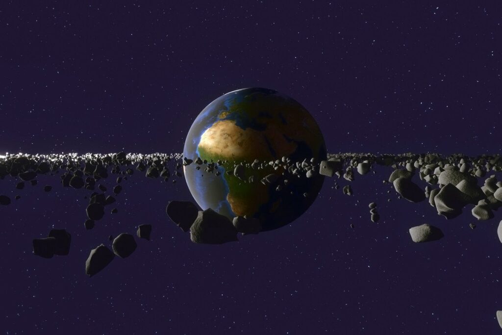 地球にかつて「土星に似た輪があった」可能性、地質学的証拠が示唆