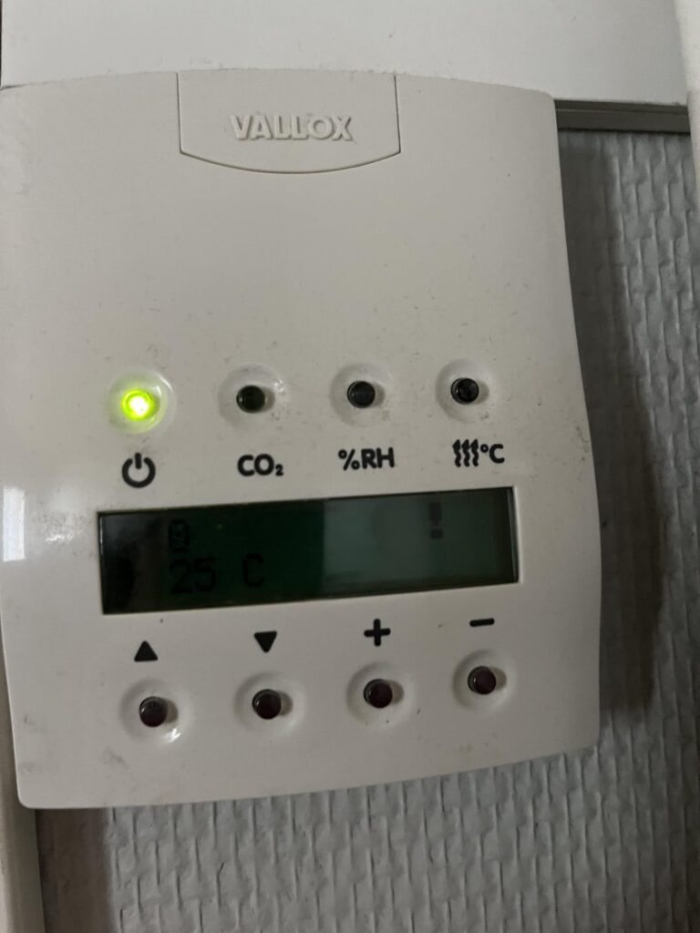 換気は機能するかどうかわからない